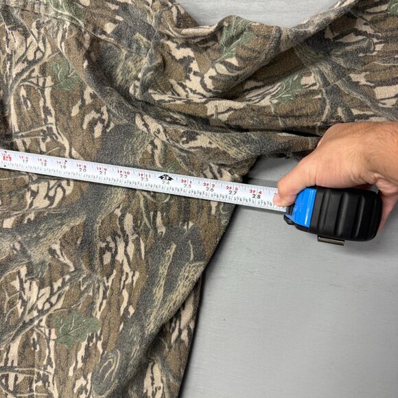 Vintage Mossy Oak Companions Foliage Camo Flannel Button Up Shirt XL - Picture 5 of 6